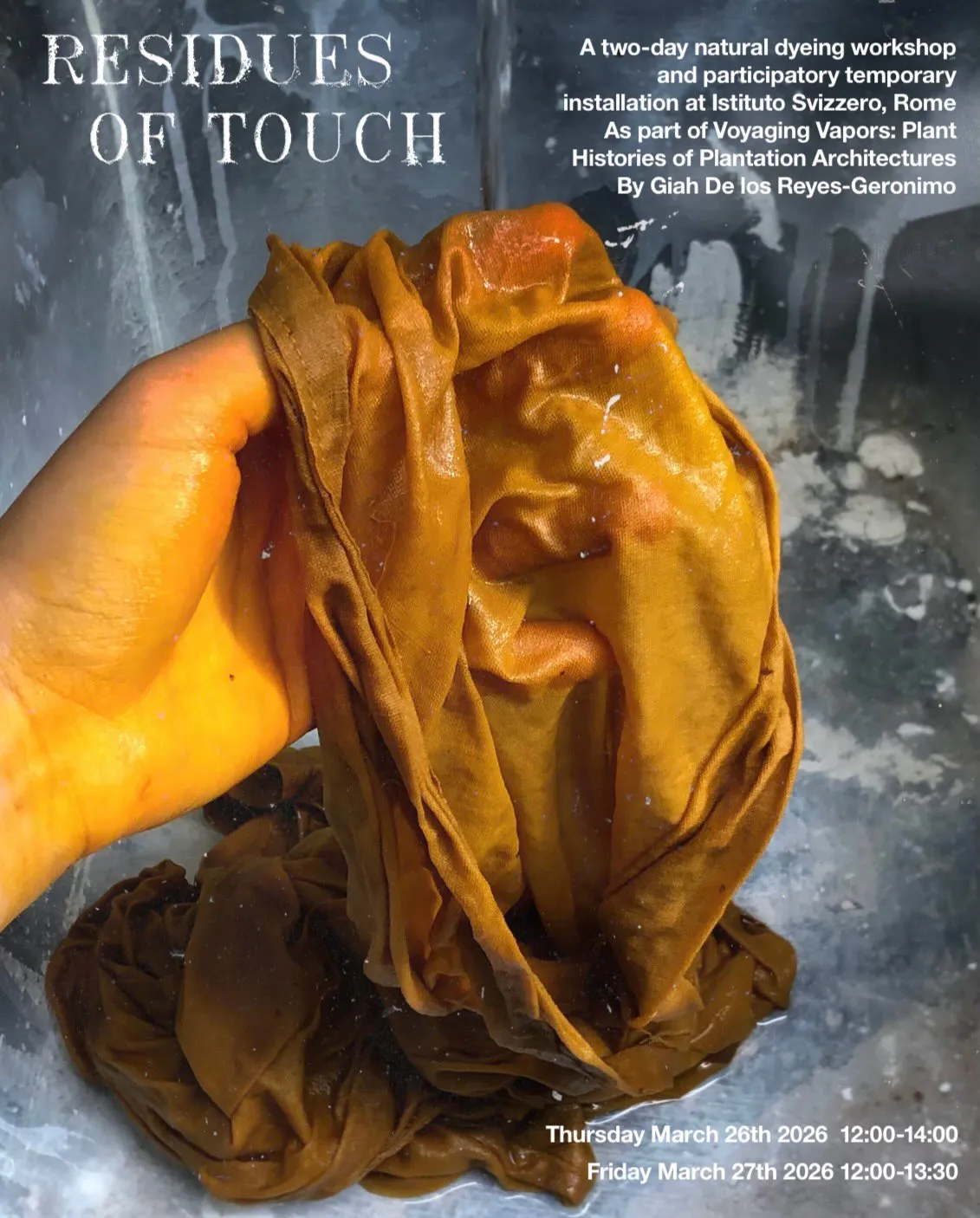 Residues of Touch poster