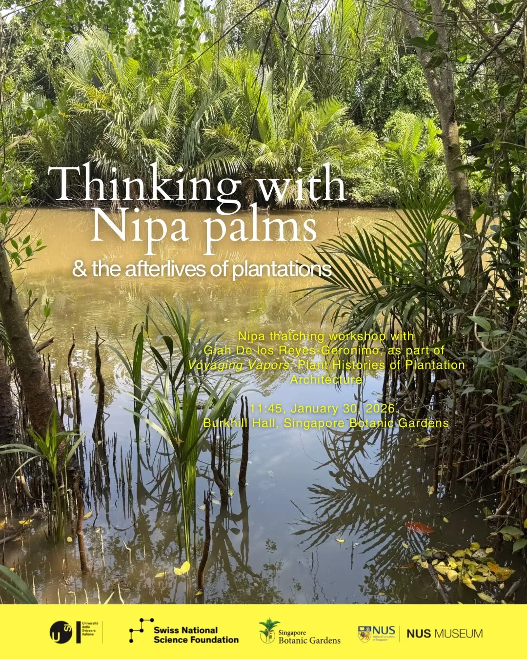 Thinking with Nipa palms & the afterlives of plantations poster